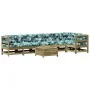 7 pcs garden furniture set and cushions impregnated pine wood by , Garden sets - Ref: Foro24-3250871, Price: 778,86 €, Discou...