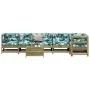 7 pcs garden furniture set and cushions impregnated pine wood by , Garden sets - Ref: Foro24-3250871, Price: 778,86 €, Discou...