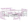 7 pcs garden furniture set and cushions impregnated pine wood by , Garden sets - Ref: Foro24-3250871, Price: 778,86 €, Discou...