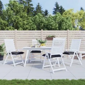 Gartenstuhl Kissen 4 Stück Oxford anthrazit Stoff 40x40x7 cm von , Kissen für Stühle und Sofas - Ref: Foro24-361451, Preis: 3...