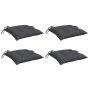 Cojines sillas de jardín 4 uds tela Oxford antracita 40x40x7 cm de , Cojines para sillas y sofás - Ref: Foro24-361451, Precio...