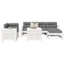 Set Gartensofas 7-teilig massives Kiefernholz weiß von , Gartensets - Ref: Foro24-3250541, Preis: 513,03 €, Rabatt: %