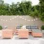 Set of 7 garden sofas solid fir Douglas wood by , Garden sets - Ref: Foro24-3250534, Price: 477,84 €, Discount: %