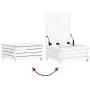 Set of garden sofas 7 pcs solid pine wood white by , Garden sets - Ref: Foro24-3250969, Price: 538,38 €, Discount: %
