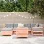 Juego de sofás de jardín 7 pzas madera maciza de abeto Douglas by , Garden sets - Ref: Foro24-3250974, Price: 461,08 €, Disco...
