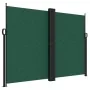 Dark green retractable side awning 180x1200 cm by , Umbrellas - Ref: Foro24-4004845, Price: 156,65 €, Discount: %