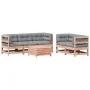 Juego de muebles jardín 6 pzas y cojines madera abeto Douglas de , Conjuntos de jardín - Ref: Foro24-3250810, Precio: 694,02 ...
