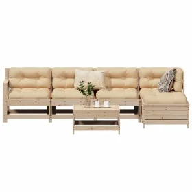 Set mit 6 Gartensofas aus massivem Kiefernholz von , Gartensets - Ref: Foro24-3250960, Preis: 305,89 €, Rabatt: %