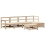 Set of 6 garden sofas solid pine wood by , Garden sets - Ref: Foro24-3250960, Price: 305,89 €, Discount: %
