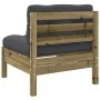 Set mit 7 Gartensofas mit Kissen aus imprägniertem Kiefernholz von , Gartensets - Ref: Foro24-3299318, Preis: 662,93 €, Rabat...