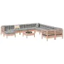 Set Gartensofas 12-teilig mit Kissen aus Douglasienholz von , Gartensets - Ref: Foro24-3299656, Preis: 984,87 €, Rabatt: %
