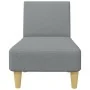 Juego de sofás 2 piezas tela gris claro de , Sofás - Ref: Foro24-3216291, Precio: 384,28 €, Descuento: %