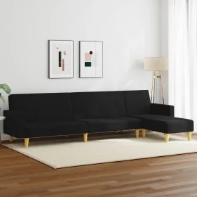 2-piece sofa set black fabric by , Sofas - Ref: Foro24-3216302, Price: 411,22 €, Discount: %