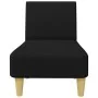 2-teilige Sofagarnitur aus schwarzem Stoff von , Sofas - Ref: Foro24-3216302, Preis: 411,85 €, Rabatt: %