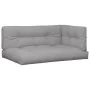 Cushions for pallets 3 units gray fabric by , Cushions for chairs and sofas - Ref: Foro24-3217124, Price: 92,27 €, Discount: %