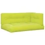 Cushions for pallet sofa 3 units light green fabric by , Cushions for chairs and sofas - Ref: Foro24-3217130, Price: 88,05 €,...