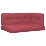 7-piece pallet cushions red red fabric by , Cushions for chairs and sofas - Ref: Foro24-3217151, Price: 213,19 €, Discount: %
