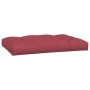 7-piece pallet cushions red red fabric by , Cushions for chairs and sofas - Ref: Foro24-3217151, Price: 213,19 €, Discount: %