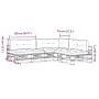 7-piece pallet cushions red red fabric by , Cushions for chairs and sofas - Ref: Foro24-3217151, Price: 213,19 €, Discount: %