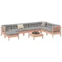 Set mit 9 Gartensofas mit Kissen aus Douglasienholz von , Gartensets - Ref: Foro24-3299590, Preis: 801,77 €, Rabatt: %