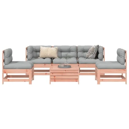 Set of 6 garden sofas solid fir wood Douglas Douglas by , Garden sets - Ref: Foro24-3250714, Price: 361,96 €, Discount: %