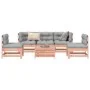 Set of 6 garden sofas solid fir wood Douglas Douglas by , Garden sets - Ref: Foro24-3250714, Price: 361,96 €, Discount: %
