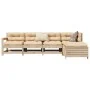 5-piece solid pine wood garden sofa set by , Garden sets - Ref: Foro24-3250844, Price: 291,66 €, Discount: %