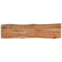 Tablero rectangular madera de acacia borde vivo 160x40x2,5 cm de , Tableros para mesas - Ref: Foro24-370616, Precio: 111,05 €...