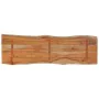 Rectangular acacia wood board with live edge 120x40x2.5 cm by , Table tops - Ref: Foro24-370614, Price: 81,84 €, Discount: %