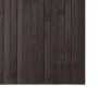 Dark brown bamboo rectangular rug 100x300 cm by , Rugs - Ref: Foro24-376815, Price: 37,97 €, Discount: %