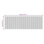 Dark brown bamboo rectangular rug 100x300 cm by , Rugs - Ref: Foro24-376815, Price: 37,97 €, Discount: %