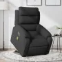 Sillón de masaje eléctrico reclinable elevable tela negro de , Sillones - Ref: Foro24-3205018, Precio: 380,97 €, Descuento: %