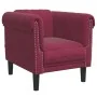 Sessel aus rotem Samt von , Sofas - Ref: Foro24-372569, Preis: 200,62 €, Rabatt: %