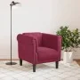 Sessel aus rotem Samt von , Sofas - Ref: Foro24-372569, Preis: 200,62 €, Rabatt: %