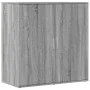 Aparadores 2 uds madera de ingeniería gris Sonoma 79x38x80 cm de , Aparadores - Ref: Foro24-3276607, Precio: 180,73 €, Descue...