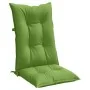 Cojines silla respaldo alto 4 uds tela verde melange 120x50x7cm de , Cojines para sillas y sofás - Ref: Foro24-4002362, Preci...