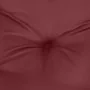 Cojines para silla respaldo alto 4 uds tela rojo tinto melange by , Cushions for chairs and sofas - Ref: Foro24-4002374, Pric...