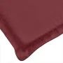 Cojín para tumbona tela rojo tinto melange 186x58x3 cm de , Cojines para sillas y sofás - Ref: Foro24-4002485, Precio: 37,22 ...