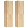 TV-Möbel 2 Stück Sperrholz Eiche Farbe 30,5x30x110 cm von , TV-Möbel - Ref: Foro24-803369, Preis: 91,27 €, Rabatt: %