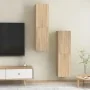 TV-Möbel 2 Stück Sperrholz Eiche Farbe 30,5x30x110 cm von , TV-Möbel - Ref: Foro24-803369, Preis: 91,27 €, Rabatt: %