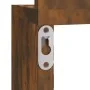 Eckwandregal geräuchertes Eichenholz 20x20x127,5 cm von , Regale und Regale - Ref: Foro24-815210, Preis: 31,15 €, Rabatt: %