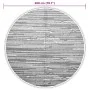 Alfombra exterior ARAKIL gris Ø200 cm PP de , Protectores para exterior - Ref: Foro24-368484, Precio: 42,99 €, Descuento: %