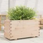 Solid pine wood planter 90x40x49.5 cm by , Pots and planters - Ref: Foro24-3282554, Price: 145,01 €, Discount: %