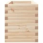 Solid pine wood planter 90x40x49.5 cm by , Pots and planters - Ref: Foro24-3282554, Price: 145,01 €, Discount: %