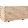 Pflanzkübel aus massivem Kiefernholz 90x40x49,5 cm von , Töpfe und Pflanzgefäße - Ref: Foro24-3282554, Preis: 145,01 €, Rabat...