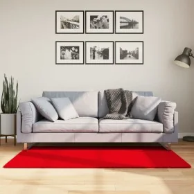 Kurzflorige, weiche, waschbare Decke HUARTE rot 80x150 cm von , Teppiche - Ref: Foro24-375166, Preis: 31,80 €, Rabatt: %