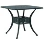 Mesa y sillas de bistró 3 piezas aluminio fundido verde de , Conjuntos de jardín - Ref: Foro24-3216340, Precio: 489,83 €, Des...