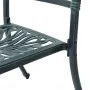 Mesa y sillas de bistró 3 piezas aluminio fundido verde de , Conjuntos de jardín - Ref: Foro24-3216340, Precio: 489,83 €, Des...