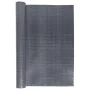 Anthrazitgraue Balkonmarkise aus synthetischem Rattan 600x90 cm von , Zaunpaneele - Ref: Foro24-156245, Preis: 65,10 €, Rabat...