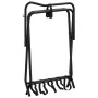 Freestanding folding mount holder black iron by , Saddle Accessories - Ref: Foro24-172441, Price: 79,52 €, Discount: %